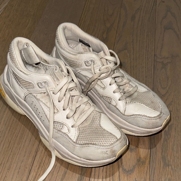 Brandblack SAGA Women's Cream White Sneakers - Picture 4 of 7